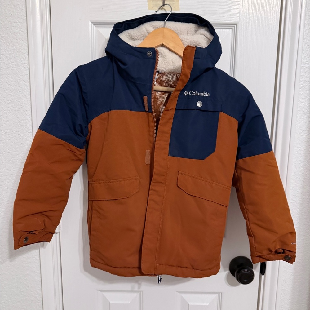 Columbia Nordic Strider Kids' Navy and Brown Jacket